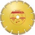 197" JET-KUT Super Premium Series tile saw blades are continuous rim, dry/wet cutting diamond blades for use on tile saws High diamond concentration makes these super high performance blades