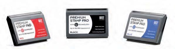 TRADITIONAL STAMPS AND STAMP PADS 2000 PLUS Gel-Based Stamp Pad size of gel-based pad #1 size of gel-based pad #2 2 3 / " x 1 / " 3 1 / " x 6 1 / " colors packaging gel-based pads require a special