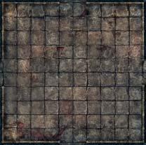 While additional map tiles are explored, they can represent a playing area of