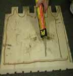 8. Then glue and screw in place. For a final finish, use Texture Plus color-matched caulk to fill all screw holes and any gaps.