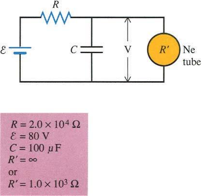 546 CHAPTER 20 Direct Current Circuits 32 The galvanometer described in problem 31 is connected to a series resistor R S as indicated in Fig. 20 74 to form a voltmeter.