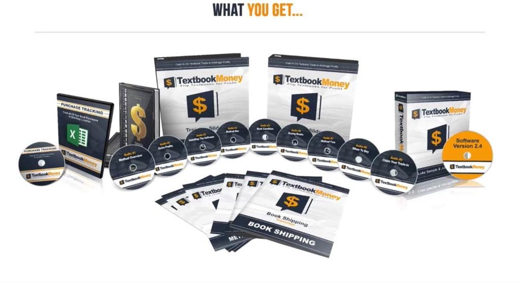 Textbook Money: The Full System When you join their program today, Luke and his team aren t only going to give you access to their exclusive software, they have a full system that you can duplicate
