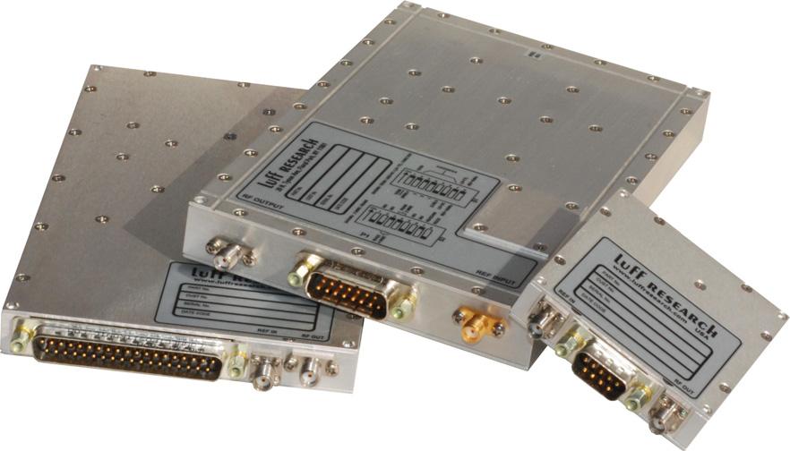 resonator oscillators up to 16 GHz N Coaxial resonator oscillators up to 7 GHz N High-Q LC oscillators up to 750 MHz N Crystal