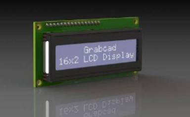 The LCD is an output device which provides desired output to the given input. Therefore the LCD is interfaced with ARDUINO.