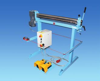 rollers upper roller can be swivelled out for easy workpiece removal sturdy frame in