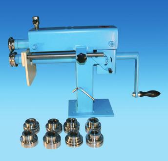Beading and Flanging Machine 13 Beading and Flanging Machine Model M und EL designed for beading, flanging and wire inserting works