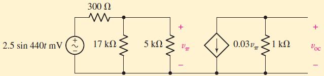 2- To find vth we consider the shown circuit.