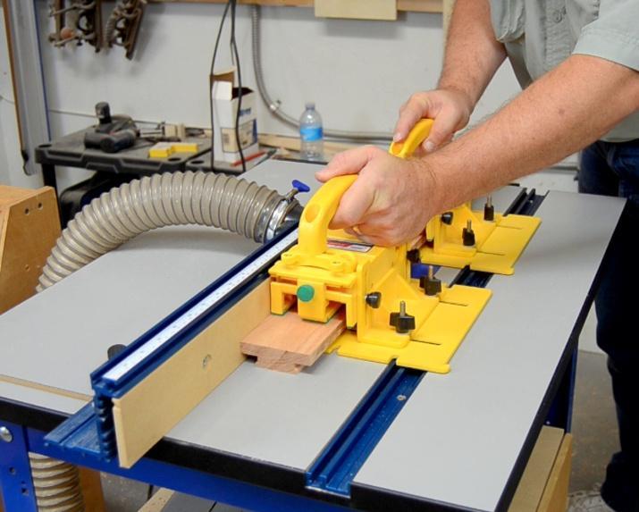 You can cut the entire profile using the bit, but the dado blade is faster, has less tear-out, reduces the router table setups and saves a lot of wear and tear on expensive bits.