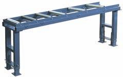 roller conveyor for very heavy workpieces.