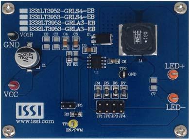 DESCRIPTION The IS31LT3953_IS32LT3953 is a DC-to-DC switching converter, which integrate an N-channel MOSFET to operate in a buck configuration. The device supply a wide input voltage between 4.