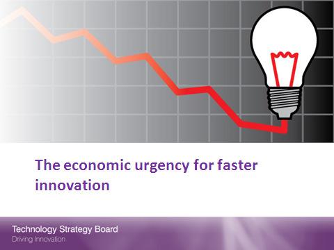 economic growth. Innovation is even m ore important in tight economic times. It is key to our competitive advantage.