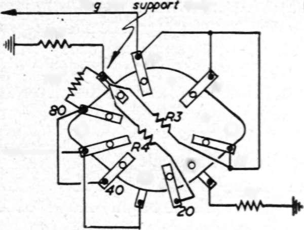 I I 630 THE SHORT WAVE MAGAZINE February, 1958 To Toga o, coi/ unit Aerial 4.0me (C72,) NTt 29-7mc (t7ll (cry) osc. Fig. 4. Connections o the rear wafer of the wave -change switch.
