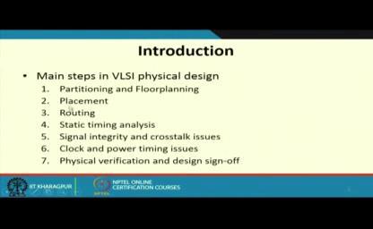 VLSI Physical Design Prof.