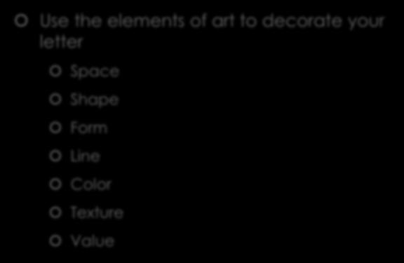 Decorate - Elements