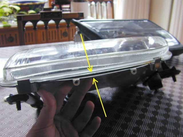 Although I did not do it, I know some people have used an oven to get a bit of uniform heat into their headlight (after removing all rubber components and the globes).