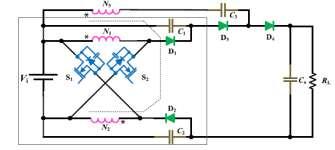 A Dual Switch Dc-Dc Converter with Coupled Inductor and Charge Pump for High Step up Voltage Gain 1 Anitha K, 2 Mrs.