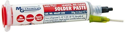 The soldering paste is usually used for hot plate soldering.