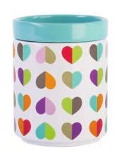 73198 4 way Blooming Lovely Stackable Storage Jar 73199 4