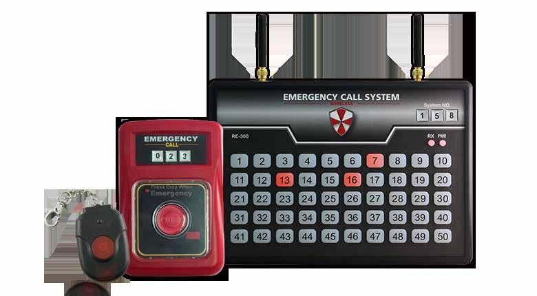 EMERGENCY CALL System EMERGENCY CALL System Calling help device for emergency Patrol check point function Acrylic cover preventing from