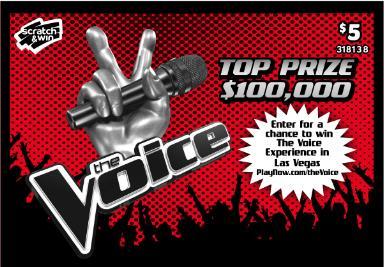 The Voice Contest Information September 4, 2018 February 28, 2019 Dates: September 4, 2018 February 28, 2019 Eligible Tickets: $5 The Voice Scratch & Win tickets (winning and non-winning tickets)