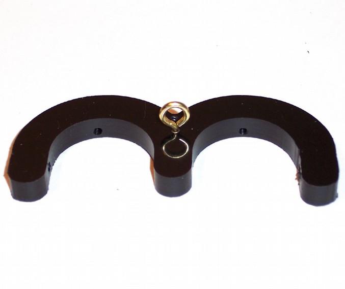 Screw the Eye Hook (6G) into the back of the Eyelid Arch (10) as shown.