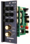 modules Variable ducking level when muted Fade back from mute Screw terminal connections BRIDGING (BRG1R) Daisy chain multiple amplifiers input module Input signal available at buffered output