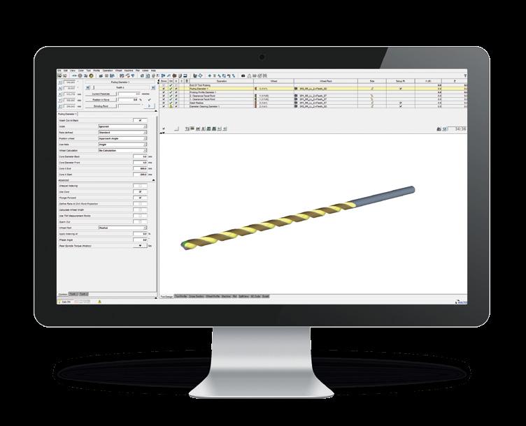 12 WALTER HELITRONIC VISION 700 L Application software for tool machining HELITRONIC TOOL STUDIO adds operational convenience to all grinding applications HELITRONIC TOOL STUDIO is the WALTER way to
