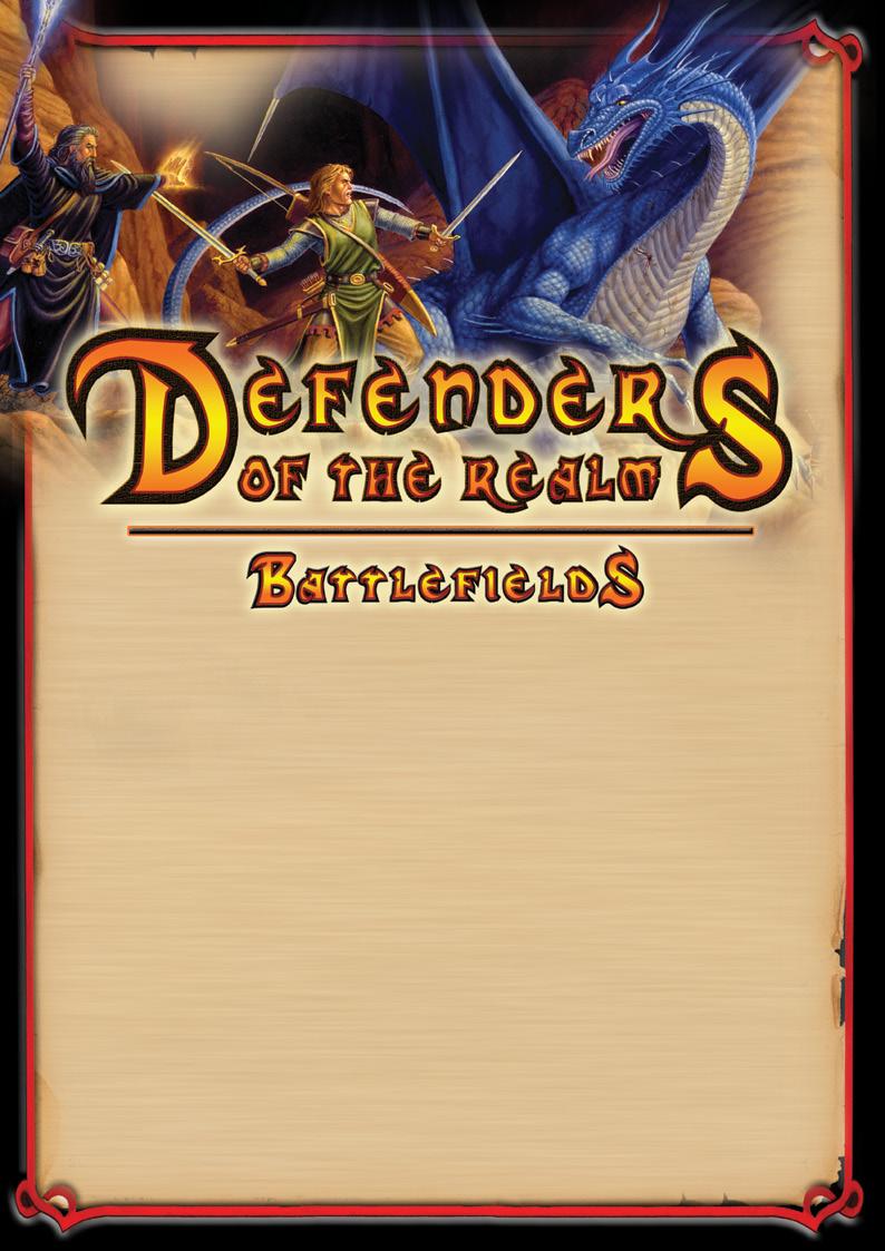 Defenders of the Realm: Battlefields is a competitive fantasy battle game for 2 to 4 players.