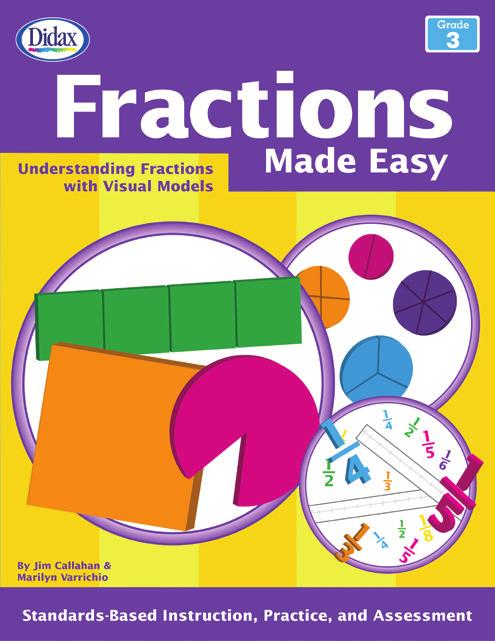 fraction tiles give students hands-on practice.