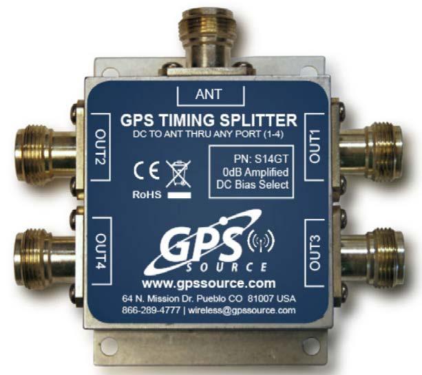 Features Four ports High isolation Benefits Cascades conveniently without adding separate amplifiers and bias-tees between splitters Delivers precise GPS signals over a wide temperature range and in