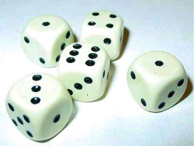 the dice!
