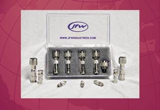 Fixed Attenuator Kits Model Frequency Range Impedance Attenuators and Accessories Calibration Frequencies DC-18 GHz Models Only 50KFA-005 DC-2200 MHz 50 Ohms one each: 1,2,3,6,10 and 20 db Fixed