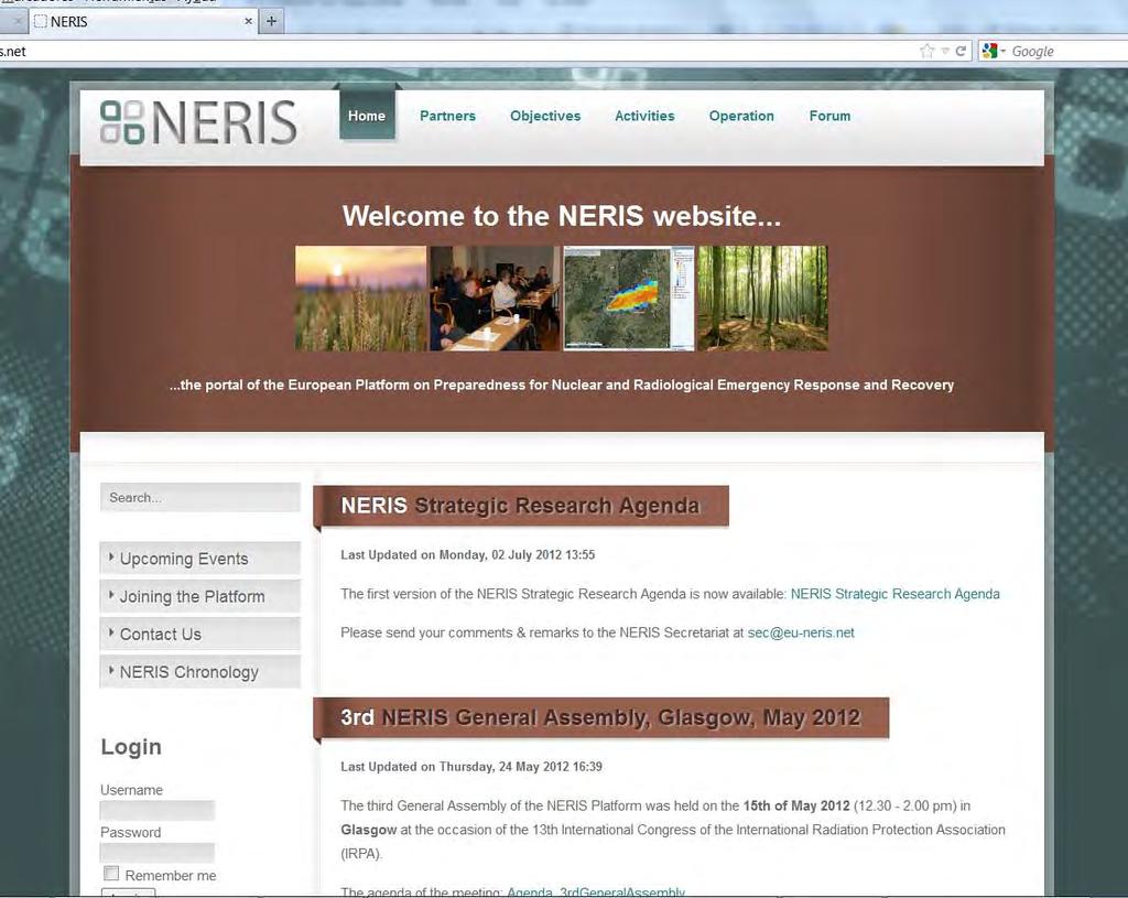 NERIS Website