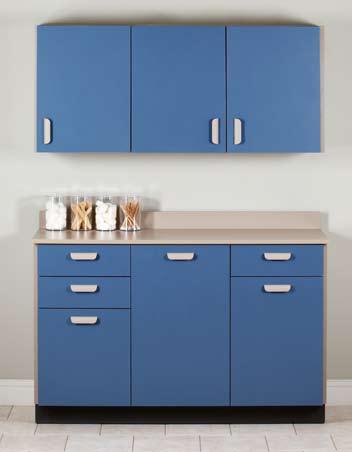 2 units for easy installation provided to connect the 2 cabinets Base Cabinet with 3 Doors