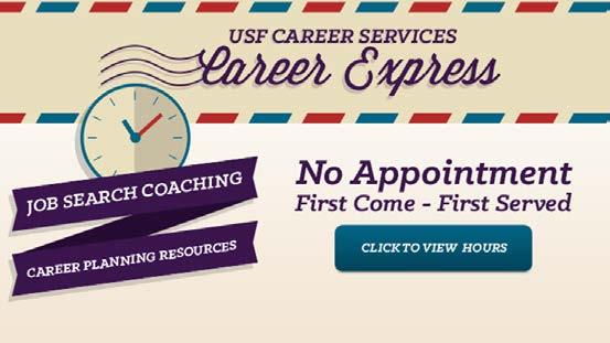 Career Services Resources Career Express Hours: Monday Thursday 9:30am-4:30pm No appointment necessary!