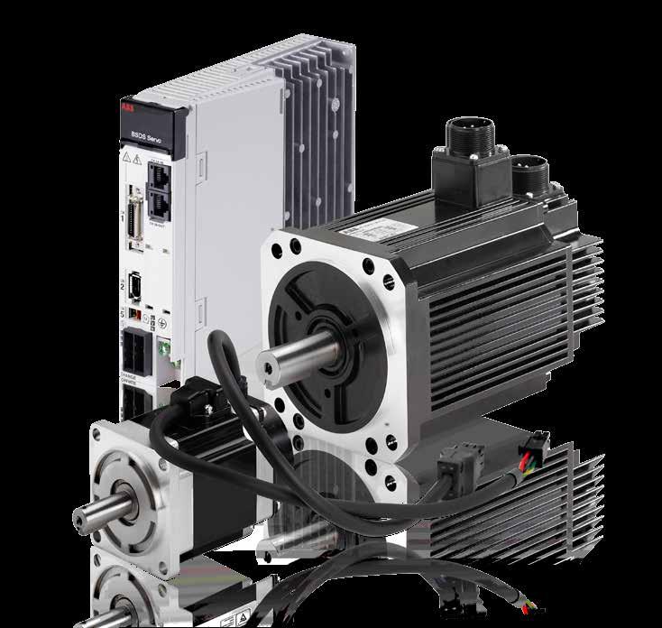 BSDS and BSMS series The newest ABB BSDS and BSMS brushless servosystem series create a complete range of high dynamics/high performance packages for the
