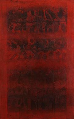 HIGHLIGHTS Lot 13: V S Gaitonde, Untitled, 1975 Oil on canvas, 65 x