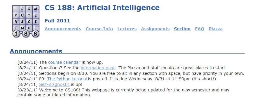 CS 188: Artificial Intelligence Fall 2011