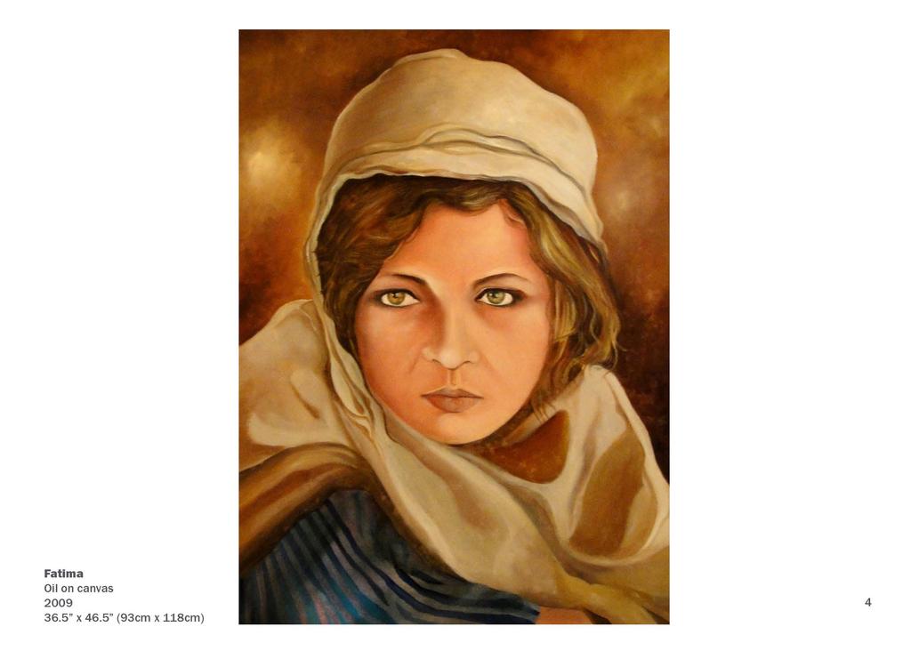 Fatima Oil on canvas 2009