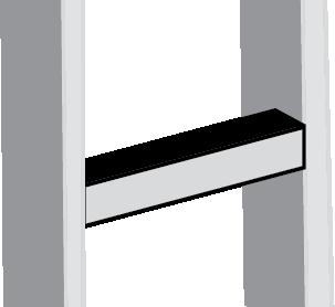SWIVEL: RECESSED INSTALLATION Note: Instructions based on installation between 16 on-center studs. 1. CUT WALL OPENING Cut an opening into the wall based on unit dimensions given below.
