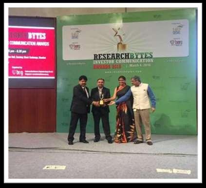 Awards & Accolades Awarded as Top IR Agency for Best Investor Communication
