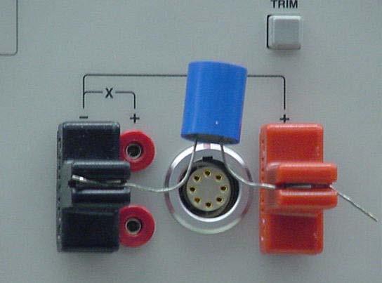 10.3. LC Meter Device Test Fixture: Inductors and capacitors to be tested are connected to the tester via clip connectors (Fig. 20, below), so that no other test leads are required.