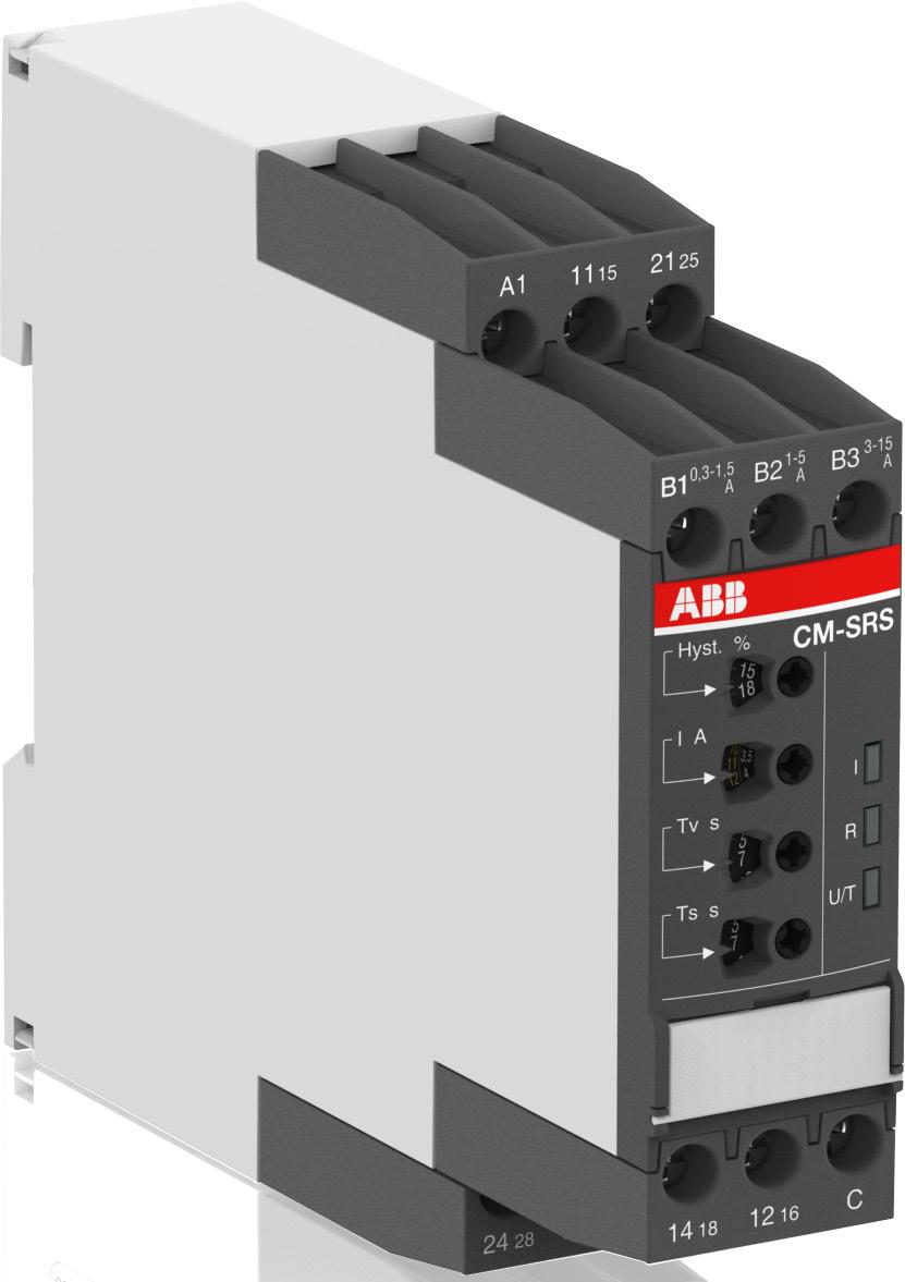 Functions Operating controls 1 Adjustment of the hysteresis (MIN = Default) 2 Adjustment of the threshold value (MIN = Default) 3 Indication of operational states U/T: control supply voltage/timing 1