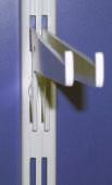 Rod MS, Powder Coated, locks on the holder and facilitates hanging of clothes.