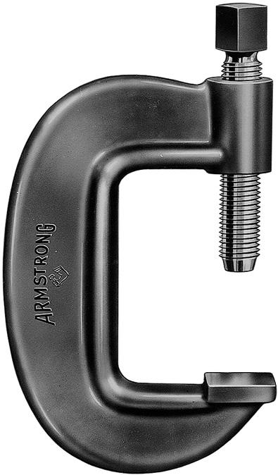 C CLAMPS SERIES 93: Tel: -58-84 / Fax: -59-347 5 Huyler St / So. Hackensack, NJ 7 USA Heavy Duty Pattern The strongest C-Clamp made. Square-head screw has hardened point.
