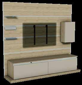 planned cabinet width CONTINUOUS TOPS 19mm High Rear of door is mirrored for use with Infrared Repeater Kit BASE CABINET WITH PULLOUT DRAWER One Pull out drawer.