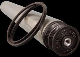 Poly V belts do not slip like standard urethane O rings or