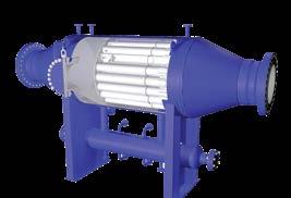 CYCLONES Cyclonic technology is most typically used in high flow rate or high operating