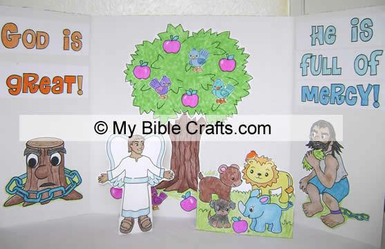 Bible Storyboard Instructions for Children s Bible Lesson based on Daniel 4 (King s Dream of the Tree): Our Great God Rules Over All From the Great Big to the Very Small!