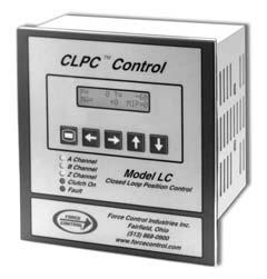 Force Control Industries, Inc. Electronic Position Controls & Encoders The CLPC Control Model LC CLPC Control Model LC A.